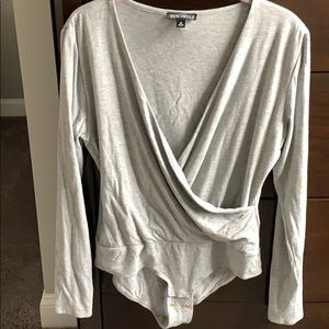 J. Crew Long Sleeve Bodysuit